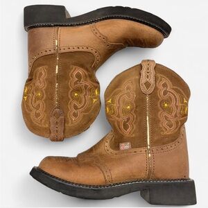 Justin Boots Gypsy Collection with Brown Accents